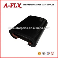 Escalator Black Rubber Handrail Belt For Escalator Parts